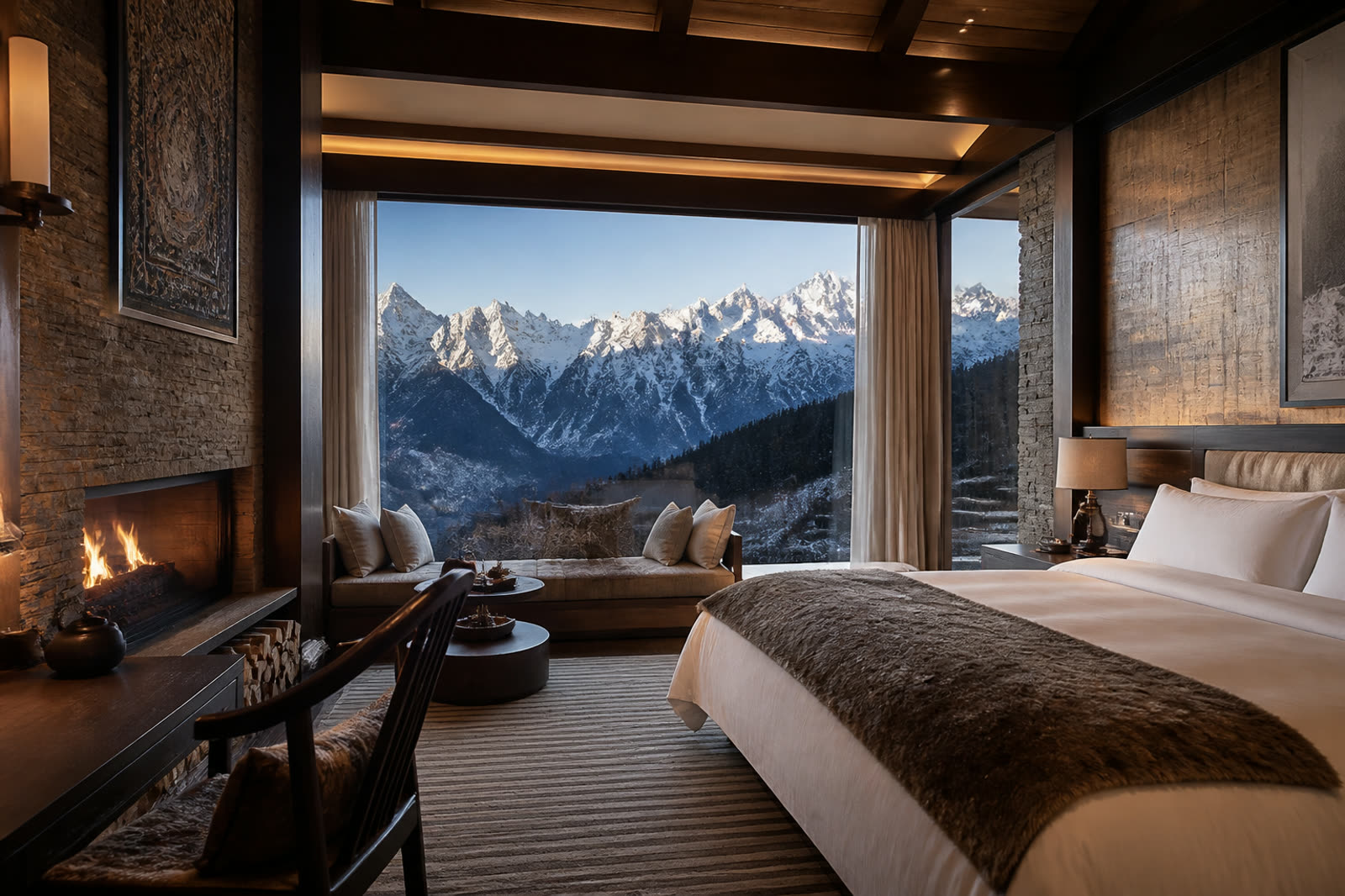 Mountain lodge