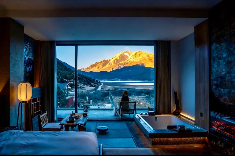Snow-mountain suite