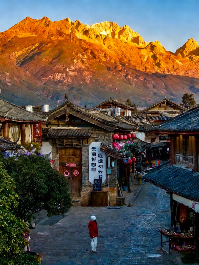 Lijiang old town street