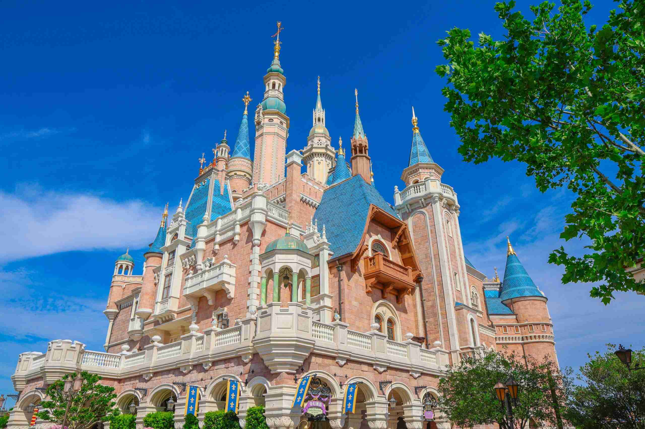 Enchanted Storybook Castle at Hong Kong Disneyland