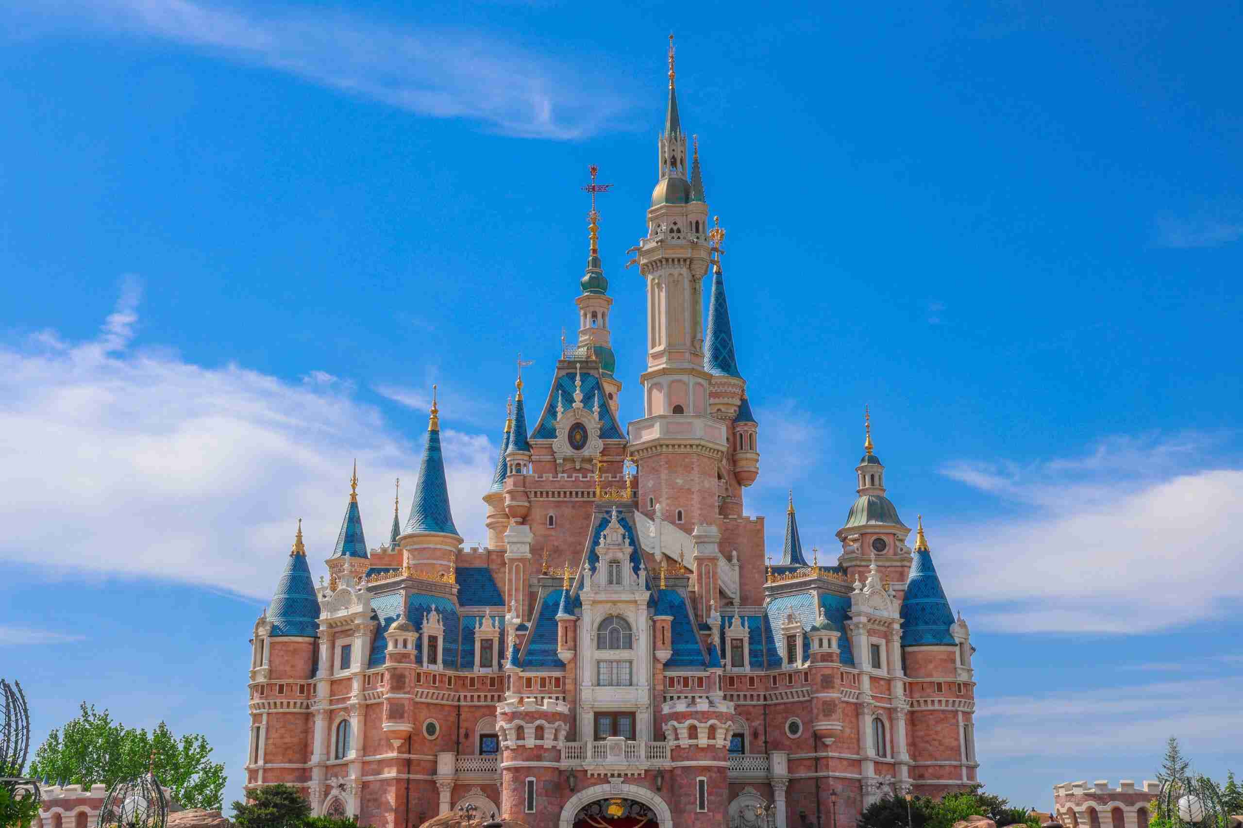 Enchanted Storybook Castle at Hong Kong Disneyland