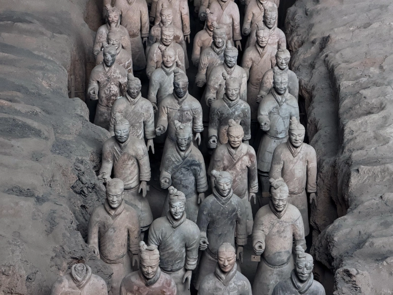 Terracotta warriors tour — Xi'an museum pit