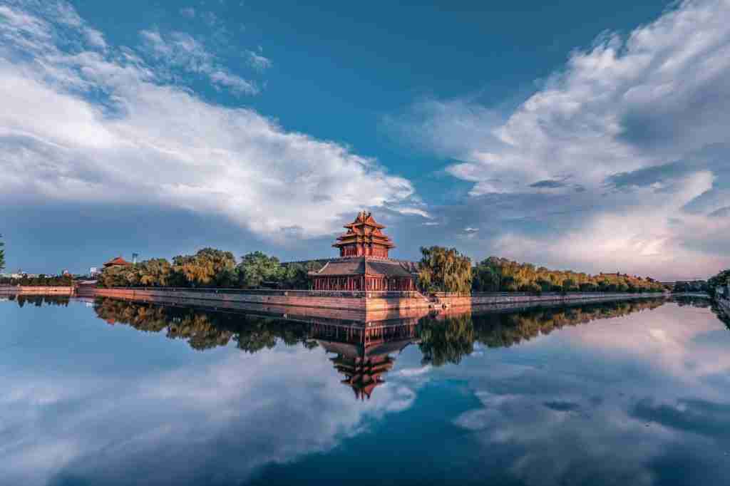 China high speed train — rail hub and departure boards
